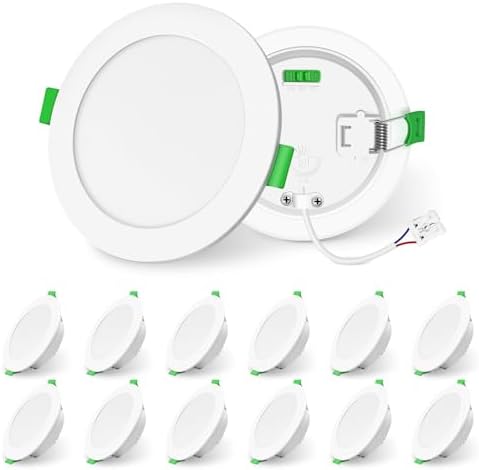 ALUSSO 8W 850lm LED Downlights Dimmable Recessed Ceiling Spot Lights IP44