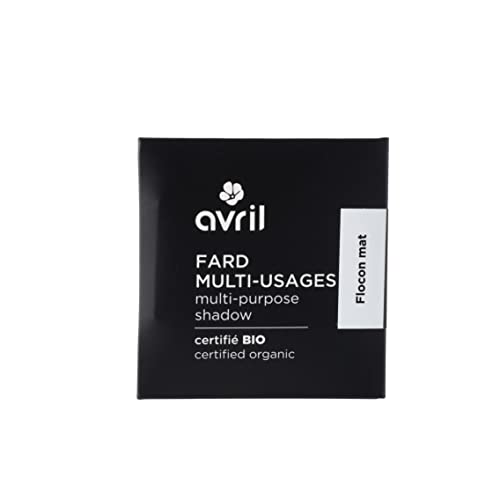 Avril - Fard Multi-Usages Bio - Texture Douce et Soyeuse - Sourcils, Joues, Visage - Vegan, Certifié Bio Ecocert - Fabriqué en France - Recharge 2,5g