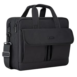 RAINYEAR Multifunktionale Computertasche für 15,6-Zoll-Laptops, 16-Zoll-Macbook, reißfeste Messenger-Umhängetasche für Herren, Aktentasche mit großem Fassungsvermögen für Business-College-Arbeiten