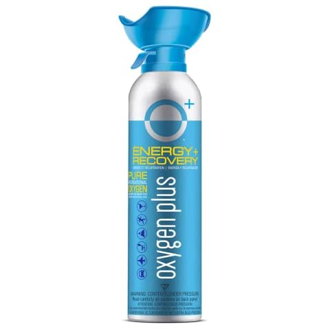 Oxygen Plus – O+ Biggi | Portable Oxygen Can | Filled with 99.5% Pure O2 | Natural Wellness Supplement to Boost Energy & Recovery | 50+ Uses Per 11 Liter Canister Cover