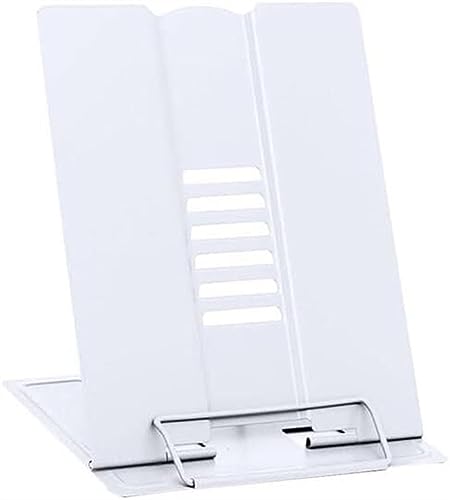 JacCos クリエイティブメタルブックスタンド 折りたたみ式 滑り止め 調節可能 デスクトップ ブックエンドホルダー 料理レシピ 楽譜 ディスプレイ 読書ラック ギフト