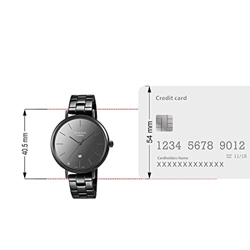 Image of Casio Analog Black Dial Women's Watch-SHE-4544BD-1AUDF