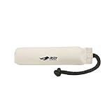 Avery Sporting Dog Canvas Training Bumper – Durable, Water-Resistant Training Dummy for Hunting Dogs (White, 2