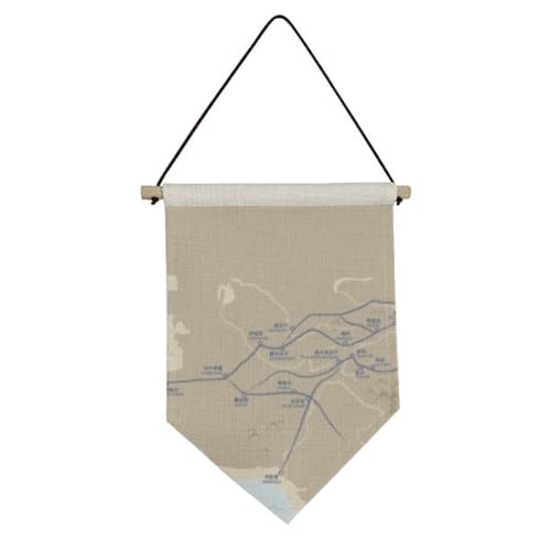 Voyage vers la soie drapeau sur toile cadeau idéal pour voyageur