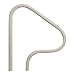 Rust Proof P-326-RTD Beige Return-to-Deck "Figure 4" Swimming Pool & Spa Handrail. Three Bend, 30" H x 26" W. (Matching Color Escutcheons and Freight Included)