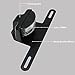 DUNTUO LED License Plate Light for RV Trucks UTV ATV Trailer Lorry Boat Number plate lamp Trailer Light Waterproof License Tag Lights (Black Housing +Bracket Mount)