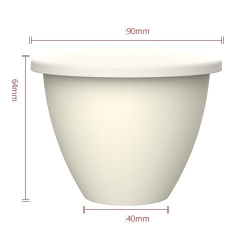 High-Temperature Resistant Lab Alumina Corundum Crucible with Cover - 5ml to 1000ml Sizes Available(150ml)