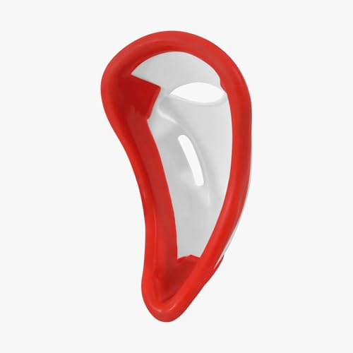 Image of DSC Protakt Cricket Abdominal Guard for Mens | Size - Mens, Color - White | High-Impact Groin Protector - Lightweight Ergonomic Guard