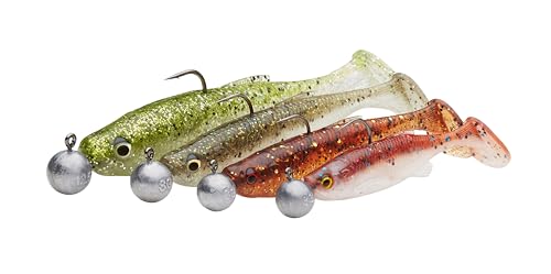 Savage Gear Fat Minnow T-Tail RTF - Diseño Realista de Minnow,...