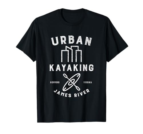 Urban Kayaking James River Richmond T-Shirt