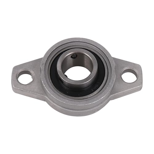 BQLZR 20mm ID Zinc Alloy Metal Flange Block Bearing Parts KFL004 for Industrial Tool
