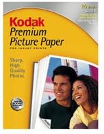 Kodak 8107120 プレミアムピクチャーペーパー サテン 8.5インチx11インチ 15枚