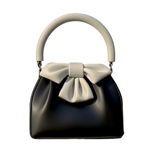 Pochette à nœud papillon texture douce : le sac grande capacité aux détails soignés