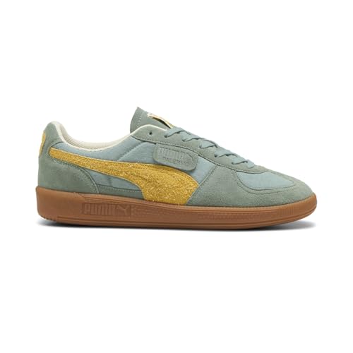 PUMA Mens Palermo Weathered Lace Up Sneakers Shoes Casual - Green
