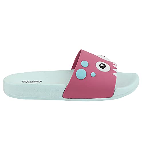 Image of WELCOME Unisex-Child Kids Flip-Flop Soft Comfortable Indoor & Outdoor Slippers Stylish Non-Slip Slide Home Casual Chappals For Boys & Girls