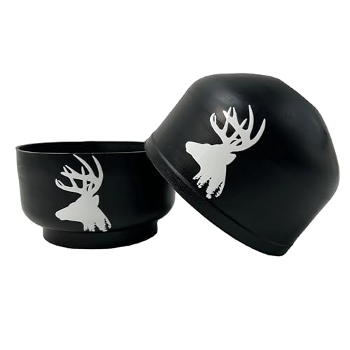 Acecare 6.8L Paintball Tank Cover Rubber in 6.22in / 158mm Diameter Hpa Tank Cover PCP Scuba Sleeves Black