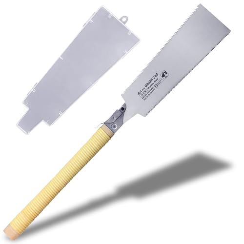 KAKURI Japanese Ryoba Pull Saw 9.5 for Woodworking