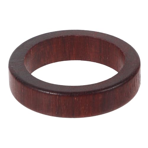 Bague en bois anti rayure bague de doigt pratique en ABS de couple