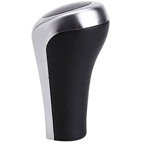Pomo de 5 cambios marcha coche compatible con BMW plateado - imagen 2