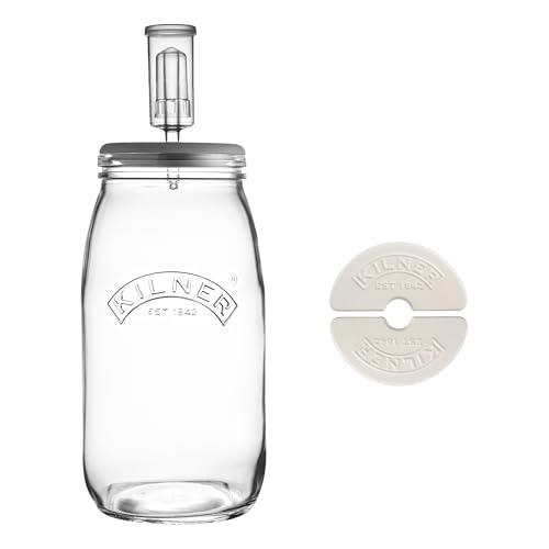 Kilner Set Fermentazione, Clear, 26 x 12.7 x 30 cm