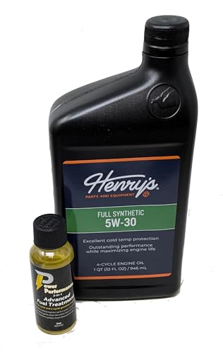 Aceite para motor sintético 5W-30 Henry's 1 cuarto miniatura 1