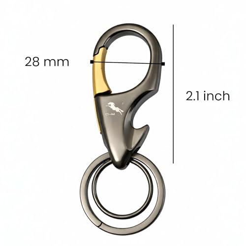 Image of THE MEN THING - Premium Stainless Steel Multicolor Keychain for Men & Boys