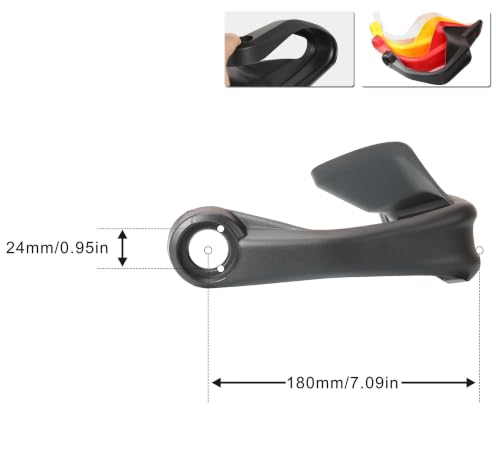 Protège-mains guidon pour VStrom 250SX pare-brise transparent jaune - 3