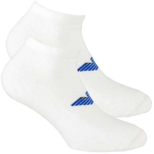 Emporio Armani Men's Basic 2 Pack Eagle Low Ankle Sock2