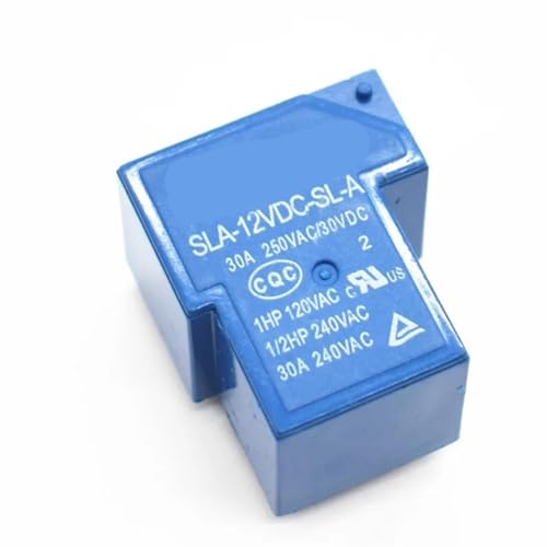 Relés de potencia SLA-12VDC-SL-A 12V 30A de 5 pines para reparar módulos de potencia y evitar fallos