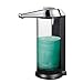 Soap Dispenser Bezpłatny odręczny 500ml Automatyczny dozownik cieczy Bezdotykowy Dozownik Płynny Dozownik Inteligentny Dozownik Cieczyny do kuchni Łazienka Szafarka (Color : Chrome)