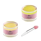 DISURI Beauty Lip Mask and Lip Scrub Set - Moisturizing Lip Scrub for Exfoliating and Smoothing Lips, Cruelty-free - Improves Texture, Hydrates, and Softens Chapped, Dark Lips Skin - (Vanilla)