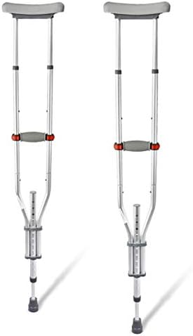 Medical Supply Endurance Quick Adjust Aluminum Crutches Ultra Comfort Walking Crutch Height Adjustment Comfortable Hand Grip