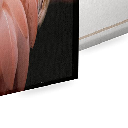Portrait flamant rose impression haute définition 40x60 - 2