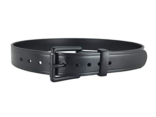 Daltech Force - Tactical Ops Superbio Belt - Black - Black Buckle - USA MADE - 1016-OPS-18 (Black, 36)