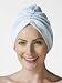 Betty Dain Jersey Turban, White
