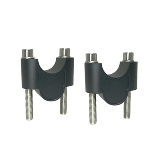 Elevadores manillar motocicleta negros para viajes largos en TDM900 TDM850