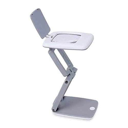 Loupe de bureau large avec lampe de lecture LED pour travaux de couture et de modélisme