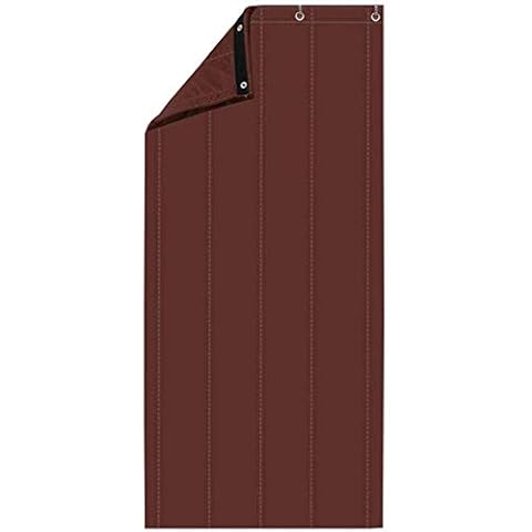 Cortina de Puerta Marron Oscuro Aislamiento Térmico Cover