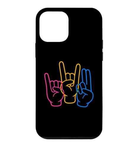 I Love You �n���h�T�C�� �A�����J��b ASL Awareness �X�}�z�P�[�X iPhone 12 mini �p