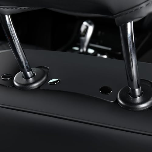 Image of FLORICH Seat Covers, Front Seat Covers 2 PCs, Automotive Seat Cover for Cars, Luxury Leather Universal Seat Cover Accessories Fit for Most Cars SUV Truck Sedans(Black)