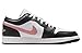 Air Jordan 1 Low Men's Shoes 'White/Rust Pink-Black' (553558 165) Size 11
