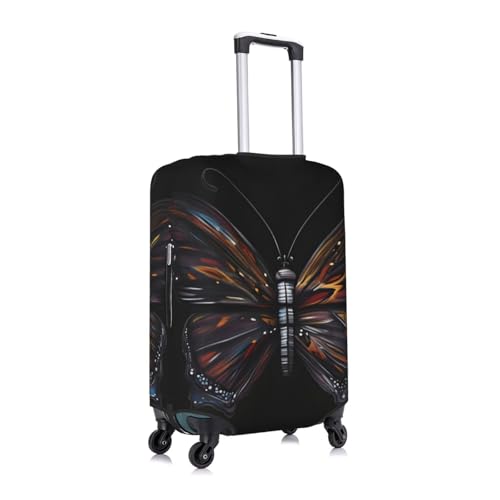 Mystery Butterfly Suitcase Cover Luggage Protective Case High Elasticity Material For Travelers3