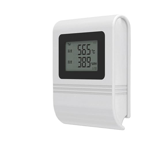 Thermomètre intérieur extérieur grand écran avec hygromètre et réveil matin