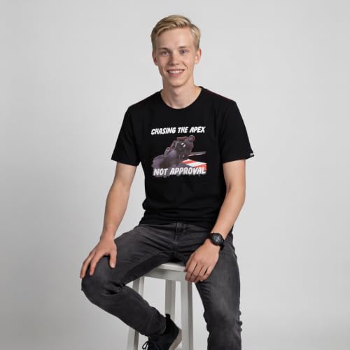 Image of Men's Round Neck Graphic Printed T-Shirt, Red | Premium Cotton Casual Riding Tee | Comfortable Regular Fit Crew Neck for Bikers & Everyday Wear