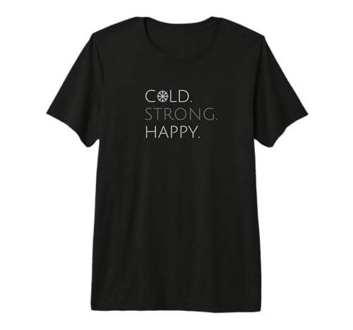 Camiseta alegre, fuerte y fría inspirada en la camiseta 'Iceman' de Wim Hof