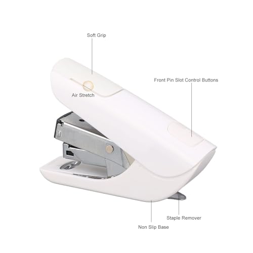 Agrafeuse de bureau portable ergonomique pour papier A4 maison - 4
