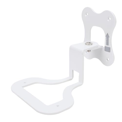 Soporte de Pared para Altavoz Blanco con Diseño Reducido Ahorra Espacio
