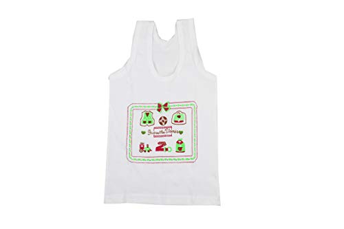 Image of White Boys' Underwear Vests /Baniyan Cotton Regular fit for Toddlers