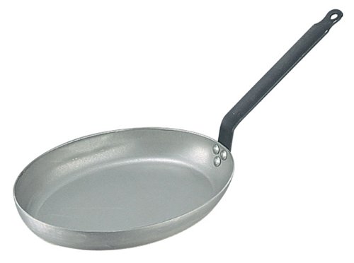 De Buyer - 5111.40 - Fischpfanne aus schwerem eisenstahl - Oval 40cm