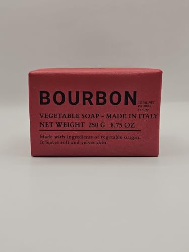 Alchimia Bourbon Italian Vegetable Soap Bar, Made in Italy, 8.75 oz, Soft and Velvet Skin image 4